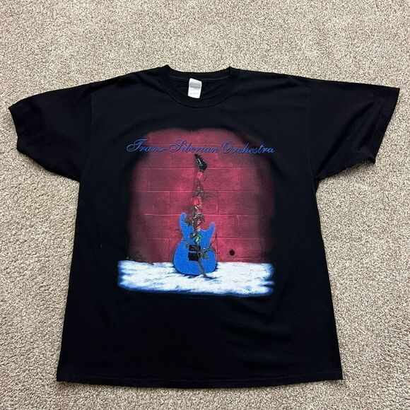 Vintage Trans Siberian Orchestra Band shirt men's XL - Picture 1 of 6
